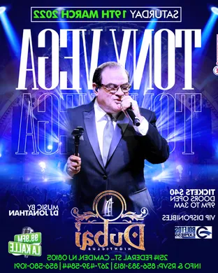 Live concert by Tony Vega